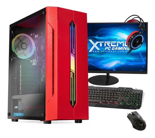 Imagen 1 de 6 de Xtreme Pc Amd Radeon Vega 11 Ryzen 5 16gb 480gb Monitor 27
