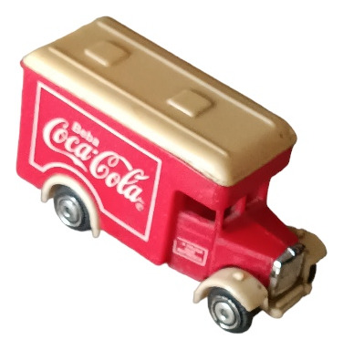 Camion Con Publicidad De Coca Cola, Plastico, Leer