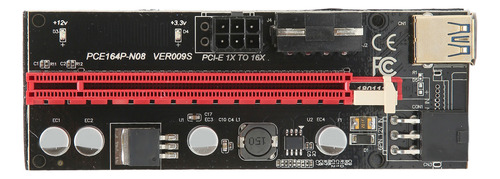 Tarjeta Adaptadora Alimentada De Extensión Gráfica Pcie Rise