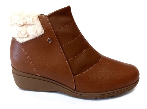 Bota Mujer Piccadilly Taco Chino Cuero Eco 36 Al 42