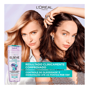 Shampoo Elseve Pure Hialurônico 200ml