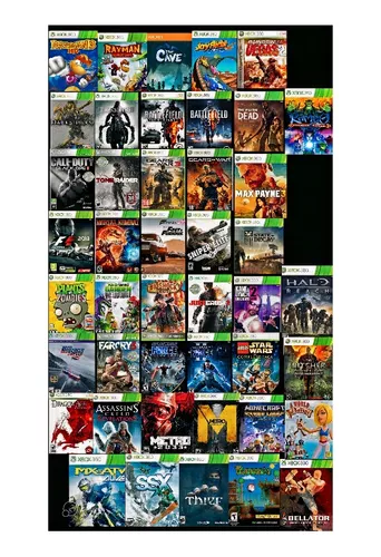 Combo 6 Games Xbox 360 Digital Jogos Originais Xbox Live