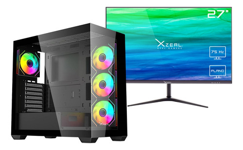 Pc Gamer Monitor 27 Ryzen 5 5500 Ram 32 Gb Ssd 1 Tb Rtx3050