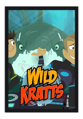 Quadro 64x94cm Aventuras Com Os Kratts - Infantil 13