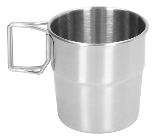 Taza Portátil For Acampar Al Aire Libre De Metal De Acero I
