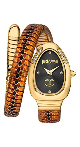 Reloj De Pulsera De Cuero Just Cavalli Mujer