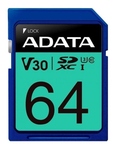Imagen 1 de 1 de Tarjeta de memoria Adata ASDX64GUI3V30S-R Premier Pro 64GB