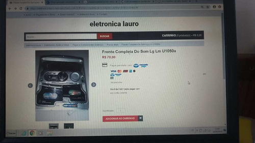 Frente Do Som LG