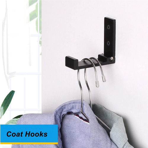 Perchas Plegables, 5 Ganchos De Pared Para Colgar El Abri...