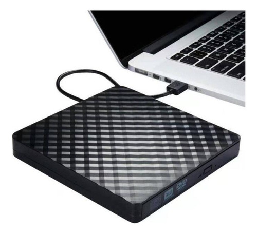 Leitor Gravador Dvd Cd Externo Usb 3.0 Pc Notebook .