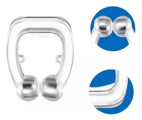 Clip Nasal Antironquidos Con Estuche Para Dormir O Deporte