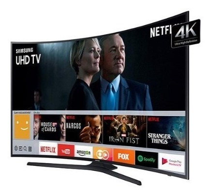 Tv Led Samsung 4k 49¨ Curvo 49mu6300 Smart Tv Un49mu6300 .