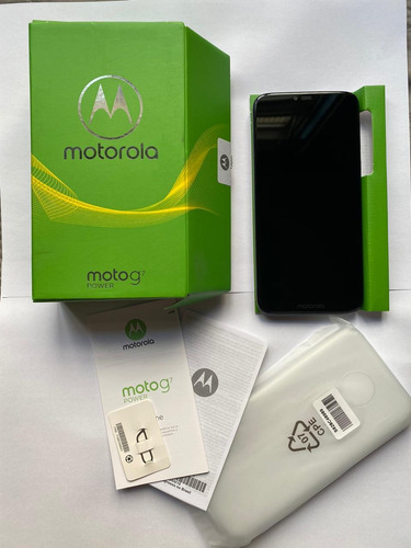 Moto G7 Power 32gb Azul (box) Semi-novo!!!