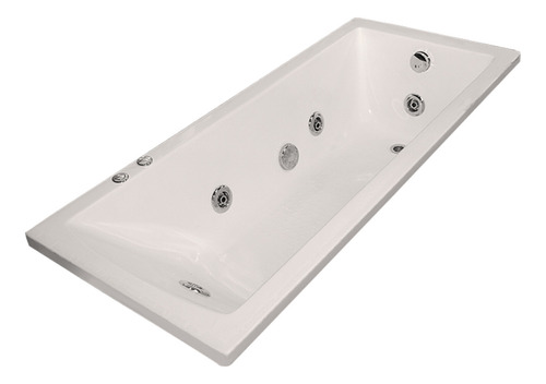 Bañera Con Hidromasaje Blanco Aqualia 150x70x42