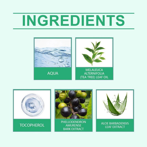 Spray Desinfectante Para Pies Con Aceite De Árbol De Té, Árb