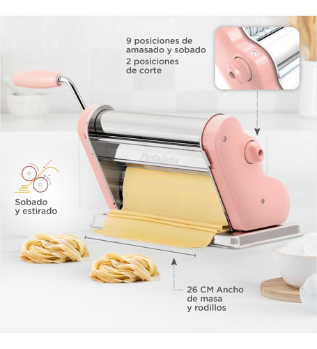 Imagen 5 de 9 de Pastalinda Máquina Clásica 260 Rosa