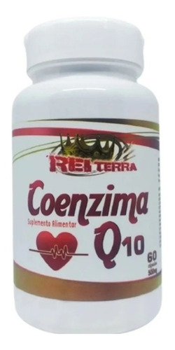 Coenzima Q10 Em Cápsulas 60cps - Rei Terra