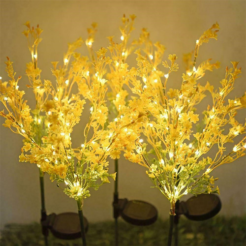 Lámpara Led J Con Forma De Flor De Colza, 2 Unidades, Para J
