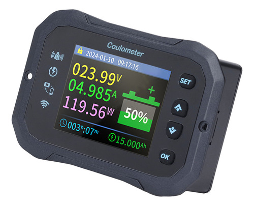 Monitor De Batería Con Derivación Wifi 10-100 V 0-50 A Bidir