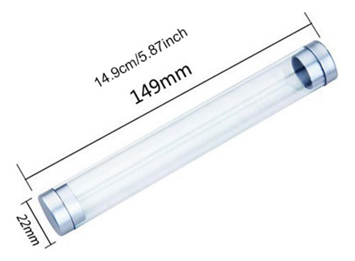 10x Caja De Regalo Transparente Para Bolígrafos Estuche