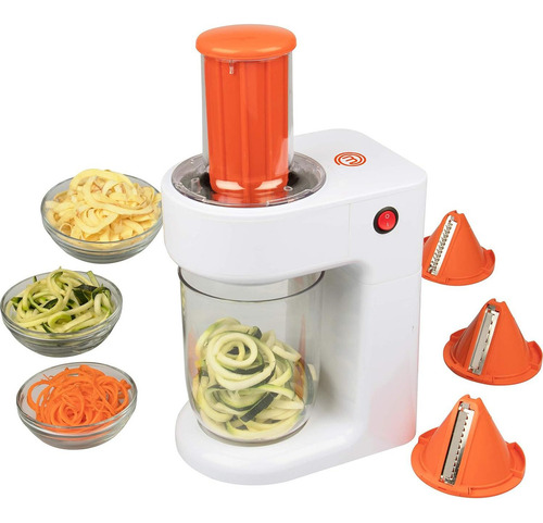 Espiralizador Eléctrico Masterchef Mtf-spr-771 3 En 1