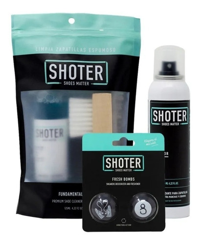 Combo Protección Shoter - Kit + Protector + Fresh Bombs