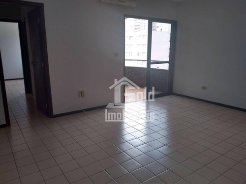 Imagem 1 de 7 de Apartamento Com 1 Dormitório, 63 M² - Venda Por R$ 380.000,00 Ou Aluguel Por R$ 800,00/mês - Jardim Sumaré - Ribeirão Preto/sp - Ap4116
