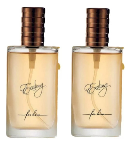 Perfume Caballero Exciting For Him Notas De Chocolate Set