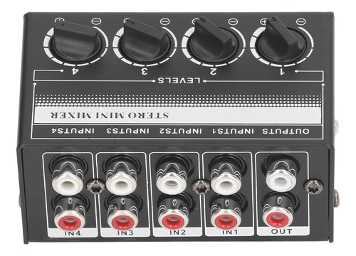 Mini Mezclador De Sonido Portátil Cx400 Estéreo Pasivo 4