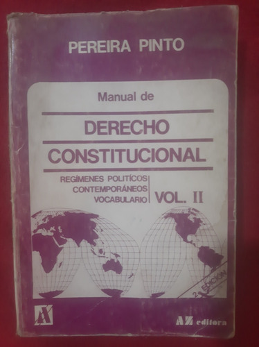 Manual De Derecho Constitucional  Pereira Pinto 