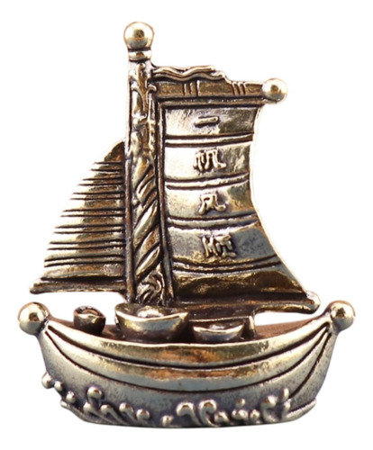 Vailboat En Miniatura Figurita Adorno De Mesa Feng Shui