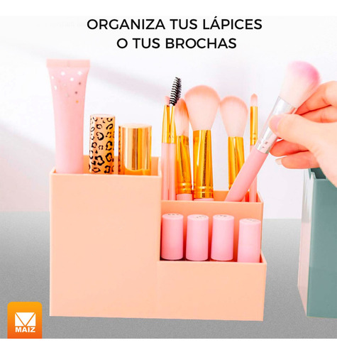 Organizador Multiusos Porta Lapices Escritorio Oficina Casa