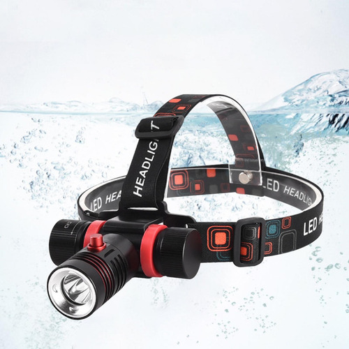 Linterna Frontal De Buceo, Luz De Buceo Ip68, Impermeable,