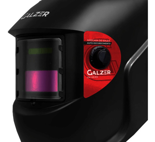 Imagem 4 de 4 de Máscara De Solda Profissional Com Regulagem Galzer
