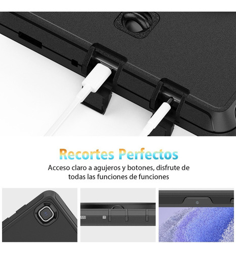 C Funda Para Galaxy Tab A7 Lite T220 T225 8.7 Anticaída
