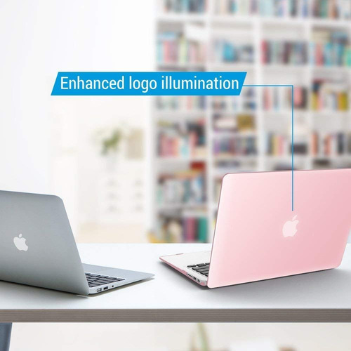 Funda Rígida De Plástico Con Cubierta Para Teclado, Rosada