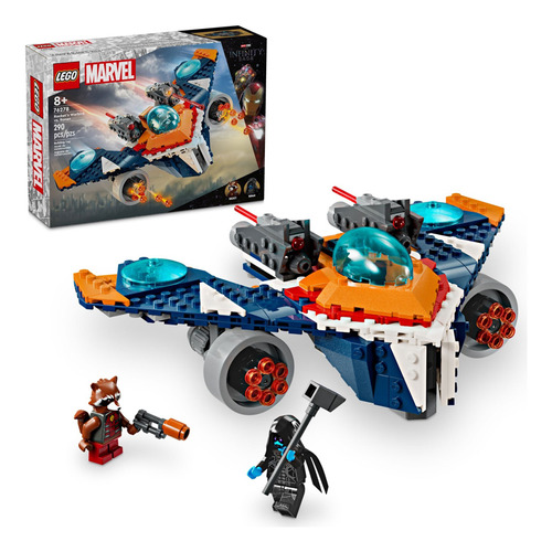 Lego 76278 Warbird De Marvel Rocket Contra Ronan