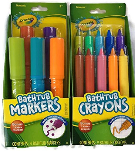 Marcadores De Bañeras Crayola Con 1 Bono Adicional Marcador