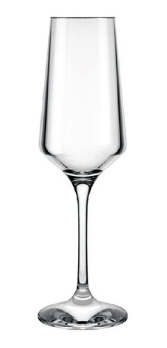 Imagen 1 de 2 de Copa Brunello Champagne Vidrio Nadir 225ml Caja X12u