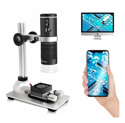Cainda Wifi Digital Microscope For iPhone Android Phone Mac