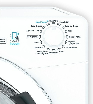 Imagen 3 de 5 de Lavarropas Candy Carga Frontal 8 Kg 1200 Rpm Gvs128