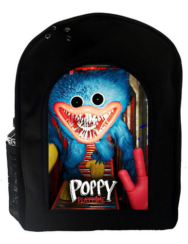 Mochila Jardin Sin Carro Poppy Playtime Huggy Wuggy Kissy