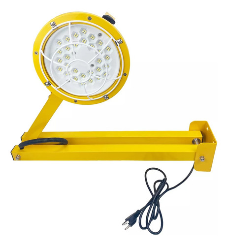Lámpara De Anden Led 40 Con Brazo Art Doble Incluye Foco 30w