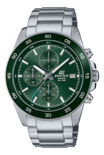 Reloj Edifice Efr-526d-3a Acero Hombre Plateado