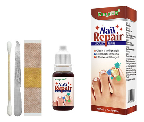 Líquido Reparador De Uñas, Solución Para Uñas Y Pies, 10 Ml