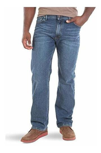 Wrangler - Jean De Cintura Flexible Y Ajuste Regular Para Ho