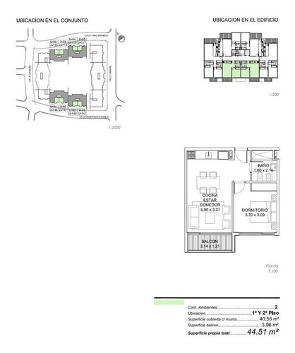 Imagen 4 de 23 de Vilanova Haedo - 2 Amb. C/balcon - Cochera Opcional Y Amenities