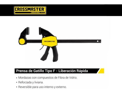 Prensa Gatillo Liberación Rápida 610 Mm Crossmaster 9937164