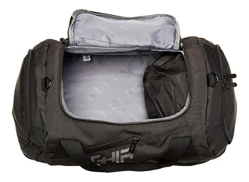 Imagen 3 de 3 de Mochila Deportiva Maleta 15.6 Negra Gym Natación Impermeable