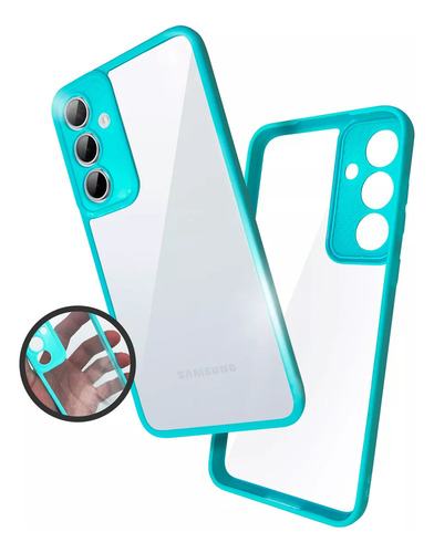 Funda Frame Para Galaxy A55 5g Sm-a556e/a35 Sm-a356e Y Mica